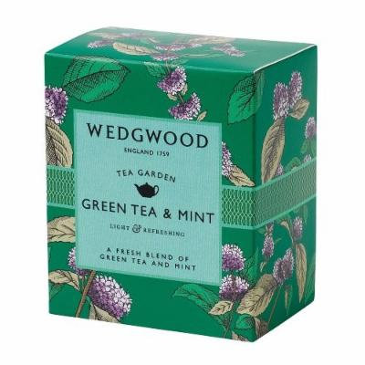 Wedgwood Tea Garden Tea Green Tea & Mint 60 gr Box