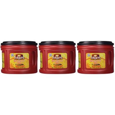 Folgers Breakfast Blend Ground Coffee, Mild Roast EvsrEh, 3Pack (25.4 Ounce)