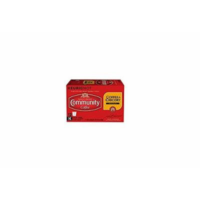 Community Coffee New Orleans Blend Coffee & Chicory Single-Serve K-Cups jGSRIX, 12 Count, 2Pack (12 Count)