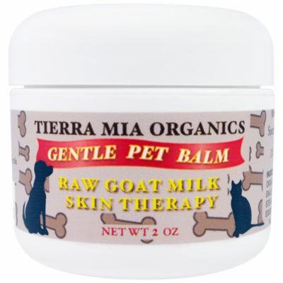 Tierra Mia Organics, Raw Goat Milk Skin Therapy, Gentle Pet Balm, 2 oz(pack of 2)