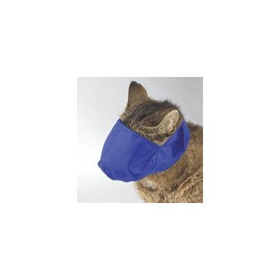 Soft Adjustable Cat Muzzles Perfect For Grooming Three Colors and Muzzle Sizes(Large Blue)
