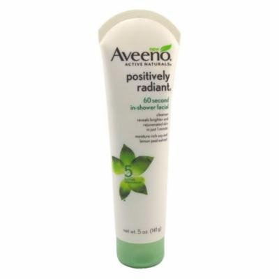 Aveeno Positively Radiant 60-Second Conditioner In Shower Facial, 5 oz