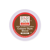32-Count R & R Café Cuba Cubano Style Blend Coffee Pods for Single Serve Coffee Makers