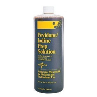 Medline MDS093941H Povidone Iodine Prep Solutions