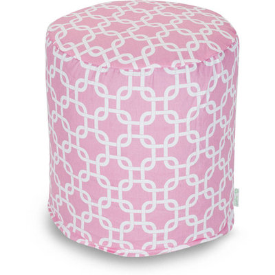 Majestic Home Goods Links Small Pouf