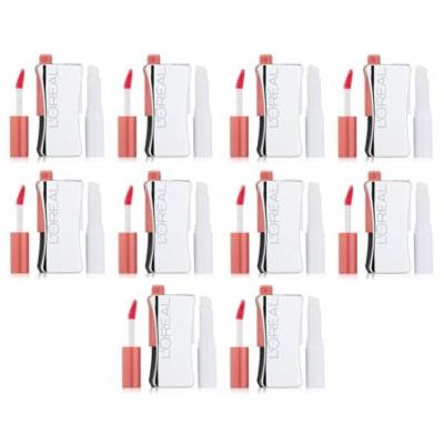 L'Oreal Infallible Never Fail Lipcolour, 500 Thistle (Pack of 10) + 3 Count Eyebrow Trimmer