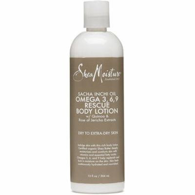 2 Pack - Shea Moisture Sacha Ini Oil Omega 3, 6, 9 Rescue Body Lotion 13 oz