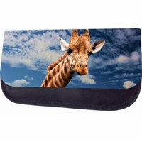 Giraffe In The Sky Jacks Outlet TM Nylon-Lined Cosmetic Case