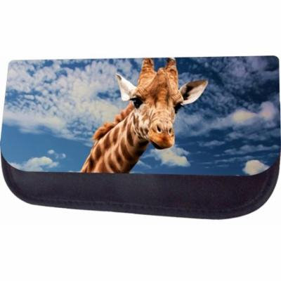 Giraffe In The Sky Jacks Outlet TM Nylon-Lined Cosmetic Case