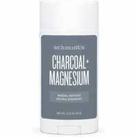 4 Pack - Schmidt's Charcoal + Magnesium, Mineral Rich Natural Deodorant 3.25 oz