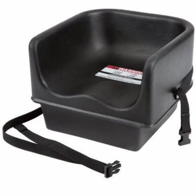 TableTop King 100BCS Black Single Seat Booster Chair with Strap
