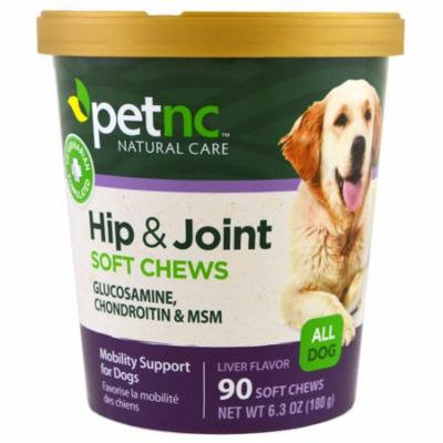 21st Century, Pet Natural Care, Hip & Joint, Liver Flavor, All Dog, 90 Soft Chews(pack of 3)