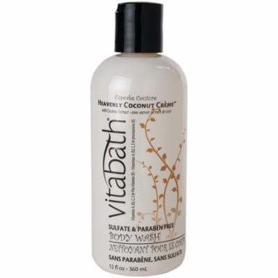 Vitabath Body Wash Heavenly Coconut Creme 12 oz
