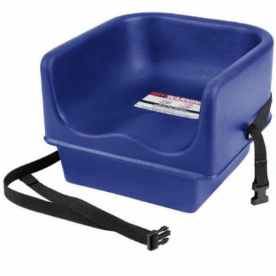 TableTop King 100BCS Navy Blue Single Seat Booster Chair with Strap