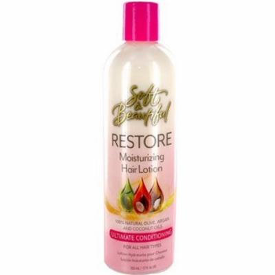 2 Pack - Soft and Beautiful Restore Moisturizing Hair Lotion 12 oz