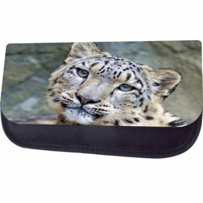 Snow Leopard Jacks Outlet TM Nylon-Lined Cosmetic Case