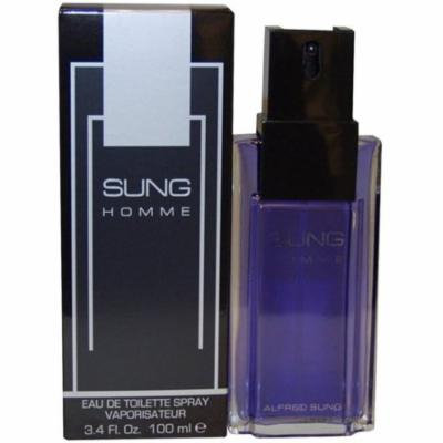 4 Pack - Alfred Sung Homme Eau de Toilette Spray for Men 3.3 oz