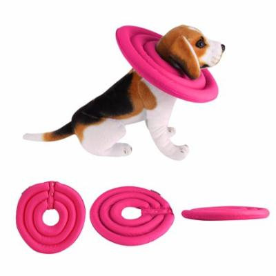 Yosoo Pet Elizabethan Collars Dog Protective Mask Cat Recovery E-Collar Made From Water-resistant Nylon Fabric & Soft Hollow EPE Foam