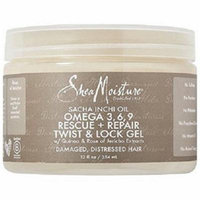 6 Pack - Shea Moisture Sacha Inchi Oil Rescue & Repair Twist & Lock Gel 12 oz