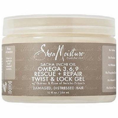 6 Pack - Shea Moisture Sacha Inchi Oil Rescue & Repair Twist & Lock Gel 12 oz