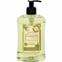 2 Pack - A LA MAISON French Liquid Soap, Rosemary Mint 16.90 oz