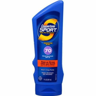 4 Pack - Coppertone Sport Sunscreen Lotion SPF 70 7 oz