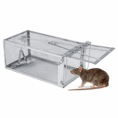 26.2*14*11.4cm Live Animal Humane Trap Catch and Release Rats Mouse Rodent Cage Trap for Mole,Weasels Control