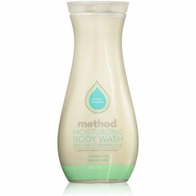 3 Pack - Method Moisturizing Body Wash, Coconut Milk 18 oz