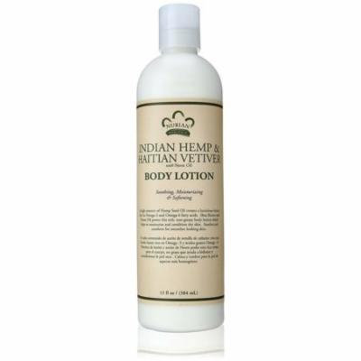 3 Pack - Nubian Heritage Lotion, Indian Hemp & Hatian Vetiver 13 oz