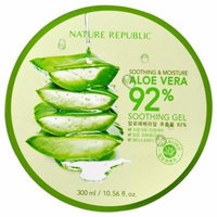 Nature Republic, Soothing & Moisture Aloe Vera 92% Soothing Gel, 10.56 fl oz(pack of 4)