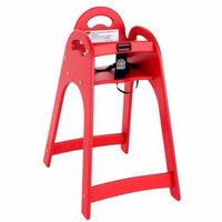 TableTop King KB105-03 Designer High Chair - Red