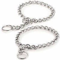 Choke Chain Dog Collar Selections - Steel Training Low Prices!(Light Weight 2 mm 18 Inch)