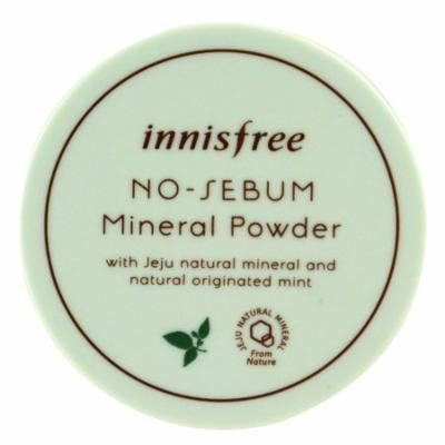 Innisfree, No-Sebum Mineral Powder, 5 g(pack of 4)