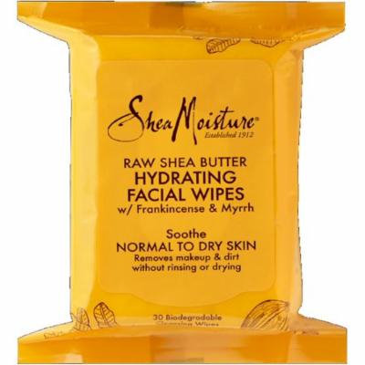 6 Pack - Shea Moisture Raw Shea Hydrating Facial Wipes 30 ea