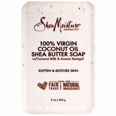 4 Pack - Shea Moisture 100% Virgin Coconut Oil Shea Butter Soap 8 oz