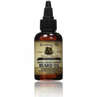 4 Pack - Sunny Isle Jamaican Black Castor Oil Beard Oil 2 oz