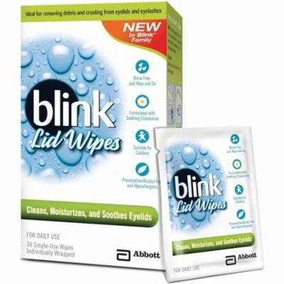 2 Pack - Blink Single Use Lid Wipes 30 ea