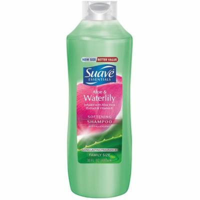 6 Pack - Suave Essentials Shampoo, Aloe Waterlily 30 oz