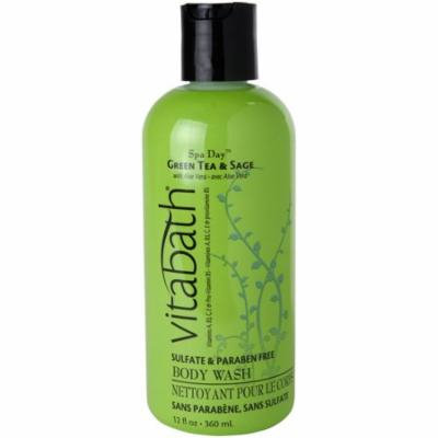 Vitabath Body Wash Green Tea & Sage 12 oz