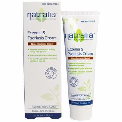 Natralia, Eczema & Psoriasis Cream, 2 oz(pack of 2)