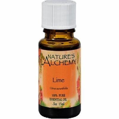 3 Pack - Nature's Alchemy Essential Oil, Lime 0.5 oz