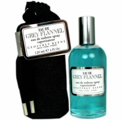 3 Pack - Geoffrey Beene Eau De Grey Flannel for Men Eau De Toilette Spray 4 oz