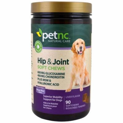 21st Century, Pet Natural Care, Hip & Joint, High Potency, Liver Flavor, 90 Soft Chews(pack of 2)