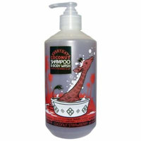 Everyday Coconut, Shampoo & Body Wash, Gentle for Babies on Up, Coconut Strawberry, 16 fl oz (pack of 3)