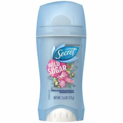3 Pack - Secret Antiperspirant & Deodorant Invisible Solid, Wild Sugar 2.6 oz