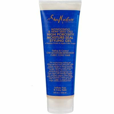 2 Pack - Shea Moisture Mongongo & Hemp Seed Oils High Porosity Moisture-Seal Styling Gel 8 oz