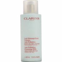 3 Pack - Clarins Anti-Pollution Cleansing Milk, Alpine Herbs 13.9 oz