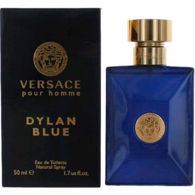 3 Pack - Dylan Blue By Versace Eau De Toilette Spray 1.7 oz