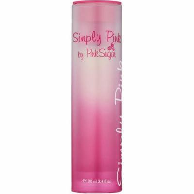 4 Pack - Simply Pink By Pink Sugar Eau de Toilette Spray For Women 3.4 oz