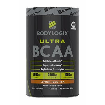 Bodylogix Ultra BCAA Powder, Ice Tea, 14.8 Ounce